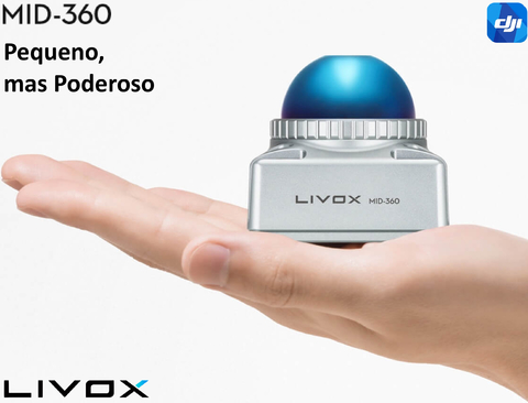 LIVOX TECH Mid-360 LiDAR + LIVOX TECH Three-Wire Aviation M12 Connector en internet