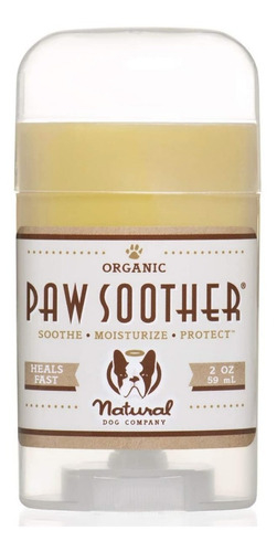 Bálsamo Curativo Orgânico Almofadas Patas Paw Soother Cães