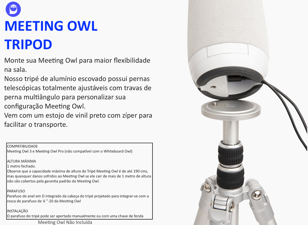 Owl Labs Meeting Owl Tripod , Tripé - comprar online