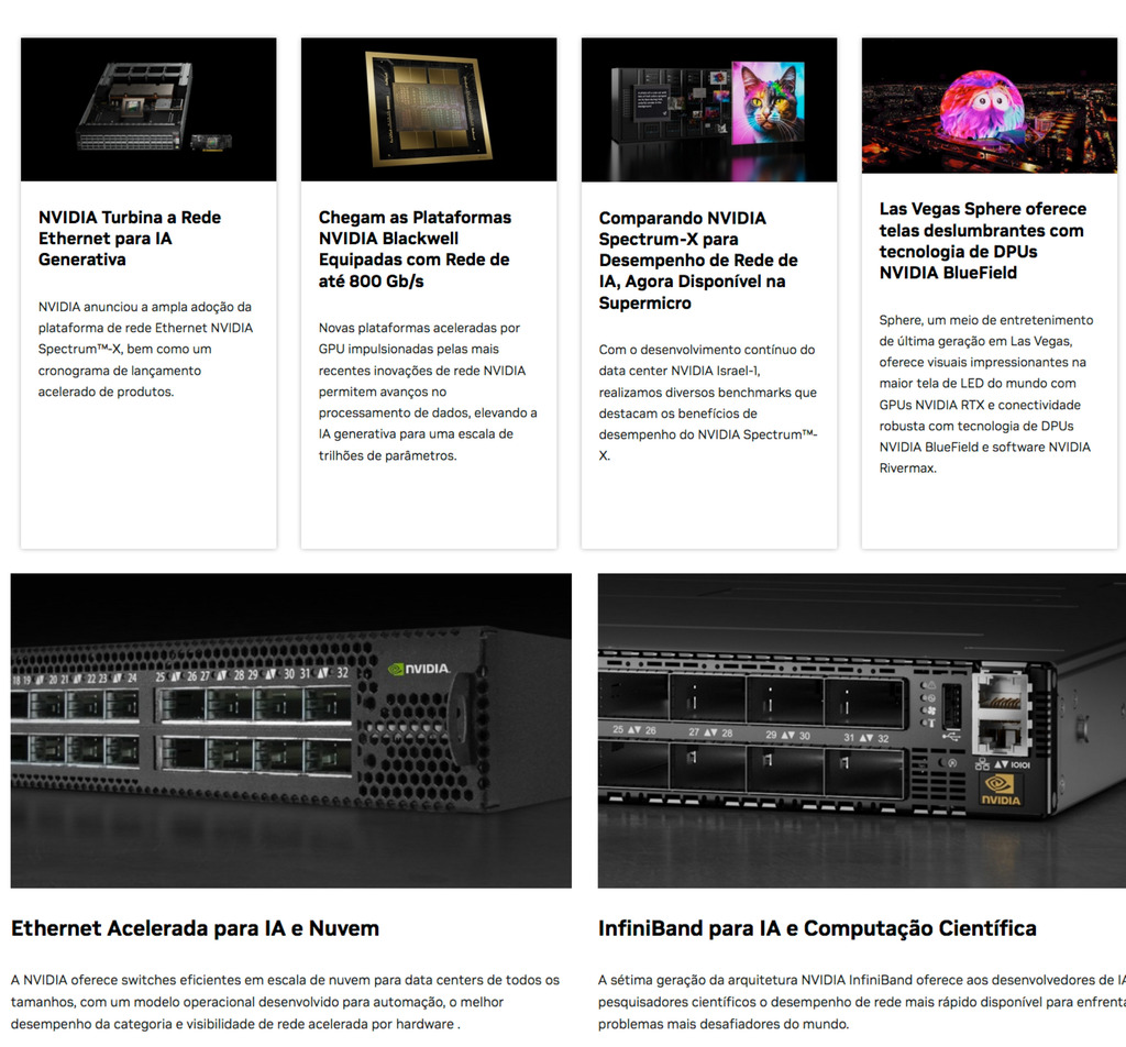 NVIDIA Mellanox Quantum CS8500 Modular InfiniBand Smart Switches , 200GB/s - Loja do Jangão - InterBros