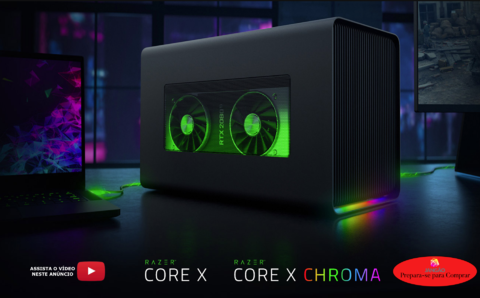 Razer Core X Chroma Aluminum External eGPU Enclosure - comprar online