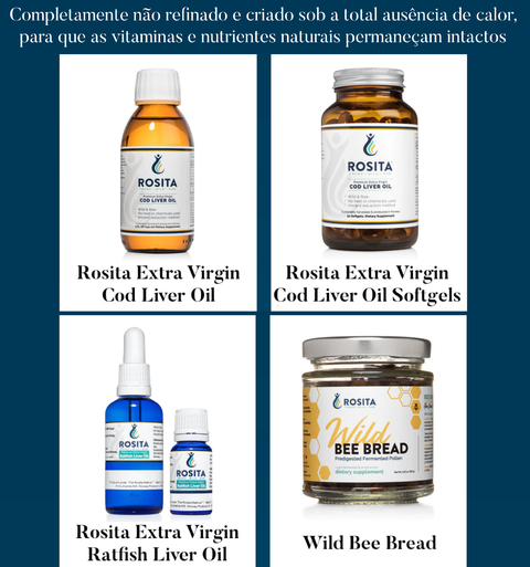 Imagen de Rosita Extra Virgin Ratfish Liver Oil, Suplemento Alimentar Premium Gourmet, Puro Óleo de Fígado Extra Virgem de Ratfish, Impulsionador da Glândula Pineal, Made in Noruega