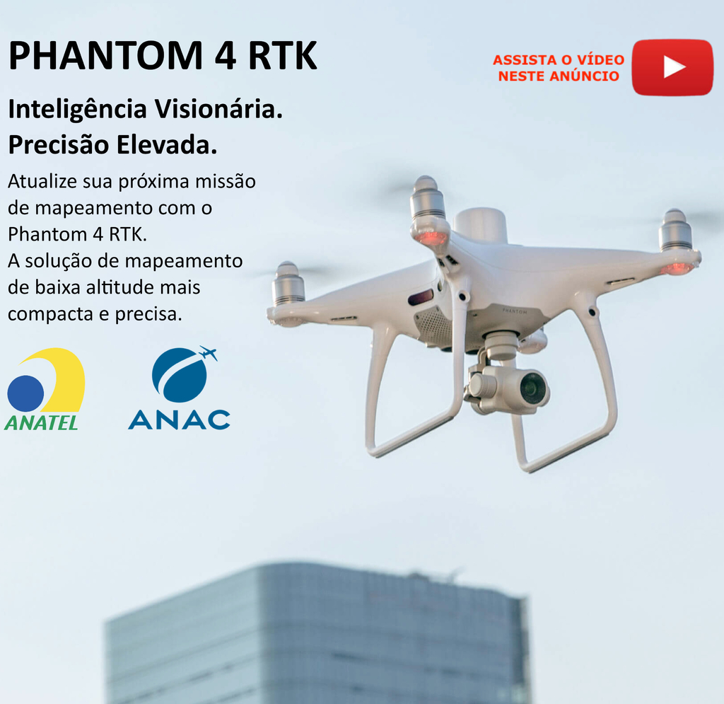 Drone phantom 4 rtk hot sale preço