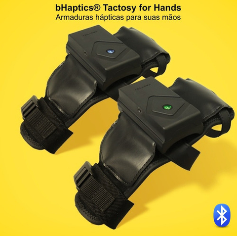 Bhaptics Tactosy For Hands + Htc Vive Vr Trackers 3.0 - Loja do Jangão - InterBros