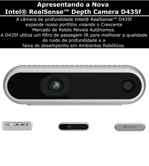 Intel RealSense Stereo Depth 3D Infravermelho Camera D435F - buy online