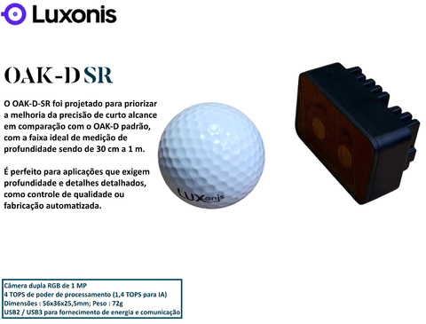 Luxonis Depth Stereo Camera OAK-D SR - comprar online