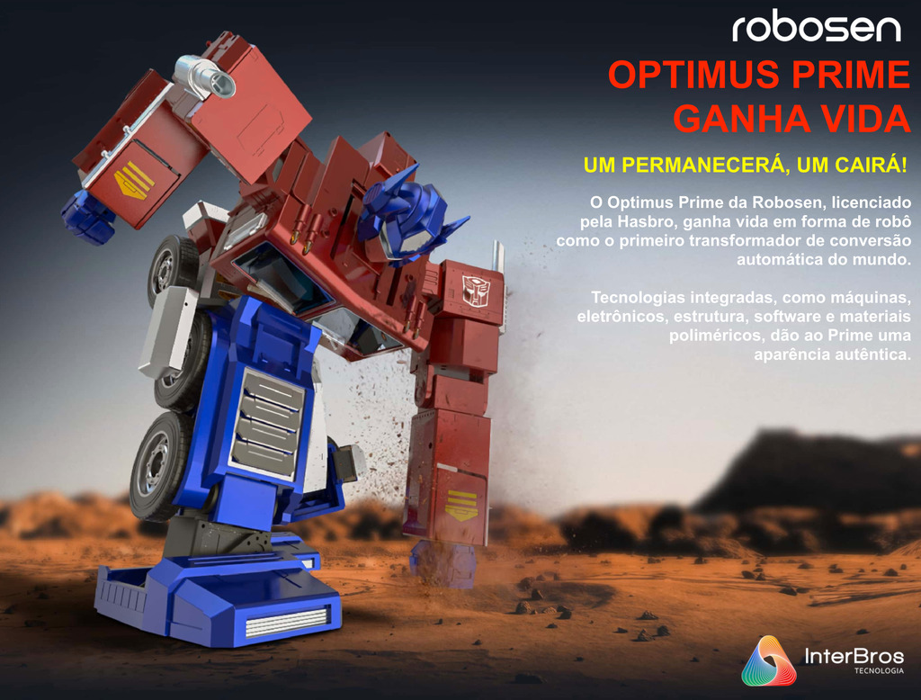 Robosen Robotics Transformers Optimus Prime Flagship Edition , Educacional e Recreativo, +8 anos - loja online