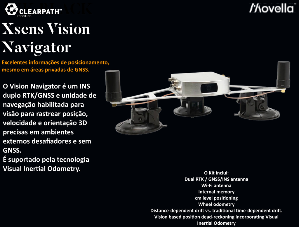 Movella XSENS VISION NAVIGATOR GNSS RTK - comprar online