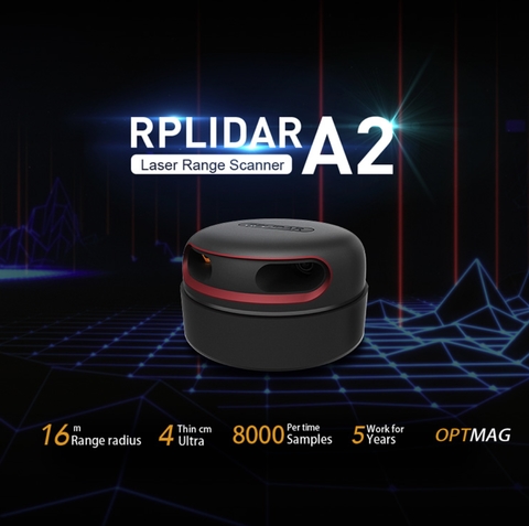 Slamtec RPLIDAR A2M8 360º Laser Scanner Development l 16 Meters Distance Module - comprar online
