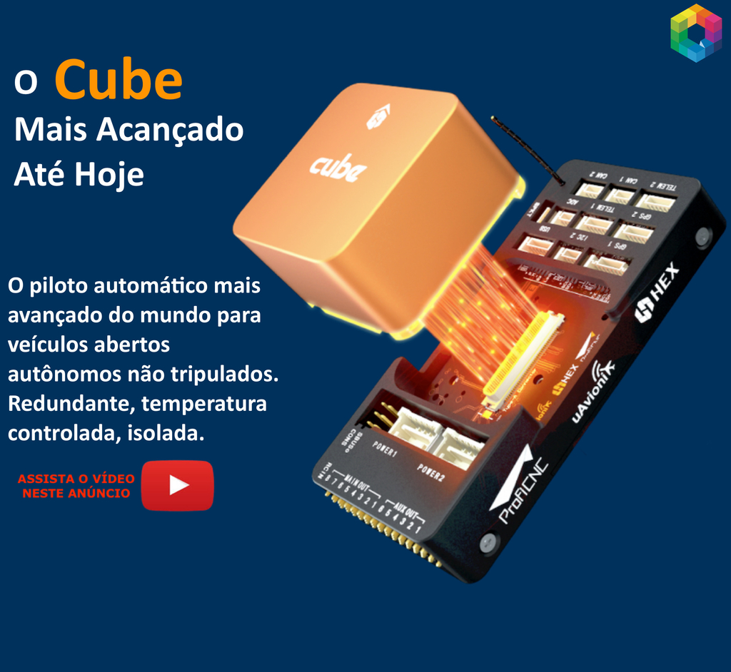 CubePilot The Cube Orange+ (IMU V8) Auto Pilot - comprar online