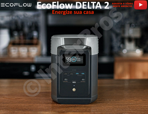 EcoFlow Delta 2 Portable Power Station Estação de Energia Doméstica Portátil Bateria Inteligente - comprar online