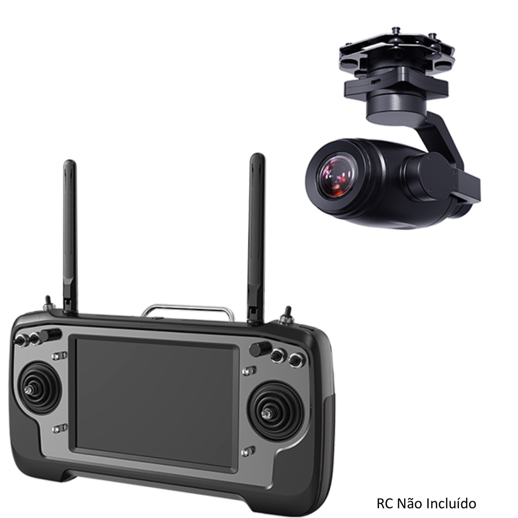 SIYI ZR30 4K 8MP Ultra HD 180X Hybrid 30X Optical Gimbal Camera + ZT30 Quick Release Anti-vibration Claw