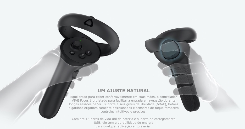 HTC VIVE VR FOCUS 3 EYE & FACIAL TRACKING , VIVE Sync , MetaHuman , A nova era da VR empresarial - buy online