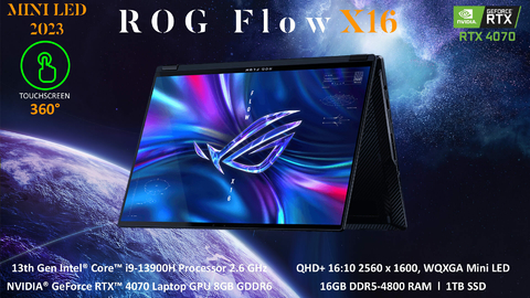 ASUS ROG Flow X16 (2023) Laptop Tablet GV601VI-CS94 na internet