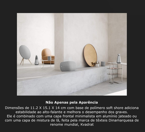 Bang & Olufsen Beoplay M3 Wi Fi Bluetooth Airplay Kit2 Escolha a Cor - Loja do Jangão - InterBros