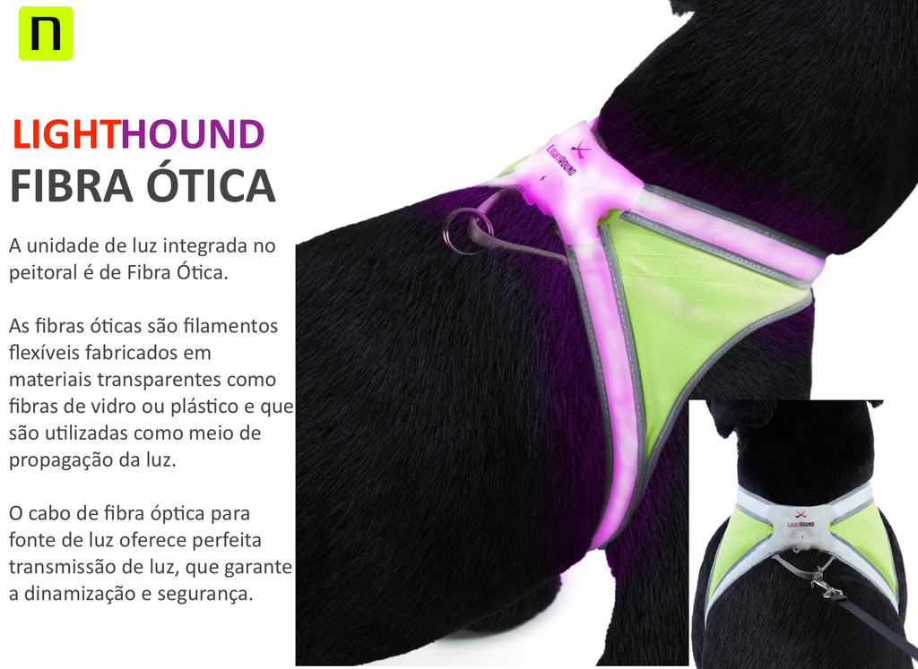 Noxgear Lighthound Revolucionário Colete Peitoral Premium Cães 4 Tamanhos - loja online