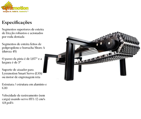 Lynxmotion SES-V2 Conveyor HD Kit , Esteira Transportadora - online store