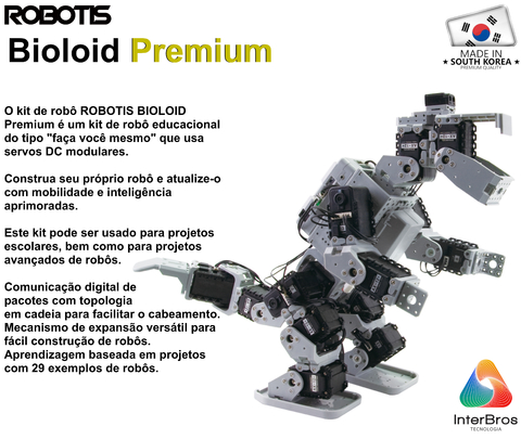 Robotis Bioloid Premium Robot Developer Kit , Educacional , Idade: 15+ na internet