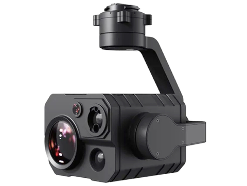 SIYI ZT30 Optical Pod Four Sensors 4K 8MP 180X Hybrid 30X Optical Zoom Gimbal Camera , Thermal Imaging High Accuracy Laser Rangefinder , Payload Surve na internet