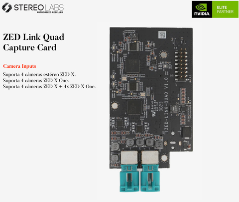 StereoLabs ZED Link Quad Capture Card GMSL2 , para NVIDIA Jetson na internet