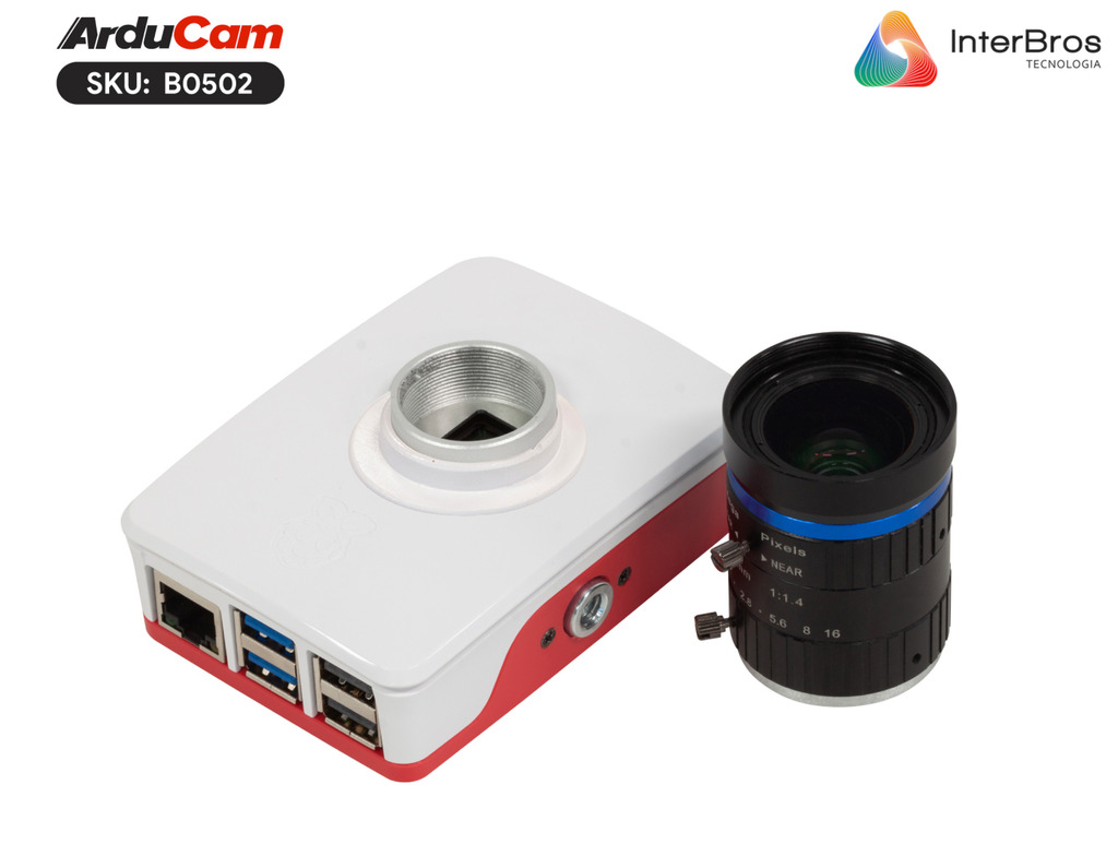 Arducam Pivistation 5 Klarity, 20MP IMX283 All-in-one High Sensitivity Raspberry Pi 5 Camera Kit , B0502 - comprar online