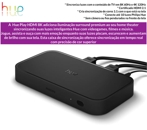 Philips Hue Play HDMI Sync Box 8K na internet