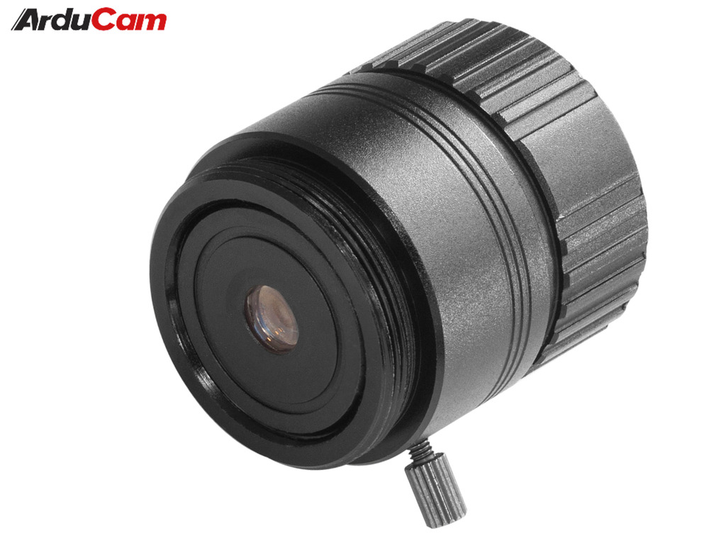 Arducam Lens for Raspberry Pi High Quality Camera, Wide Angle CS-Mount Lens, 6mm Focal Length with Manual Focus , LN029 na internet