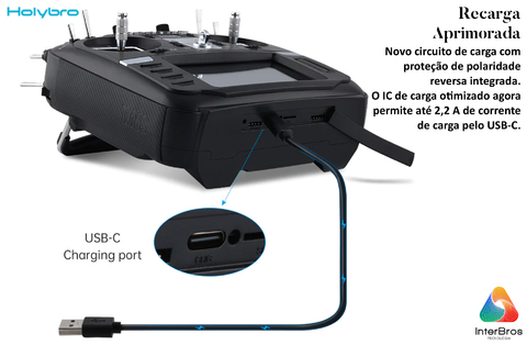 Holybro RadioMaster TX16S Mark II Radio Controller (Mode 2) , 31105 - Loja do Jangão - InterBros