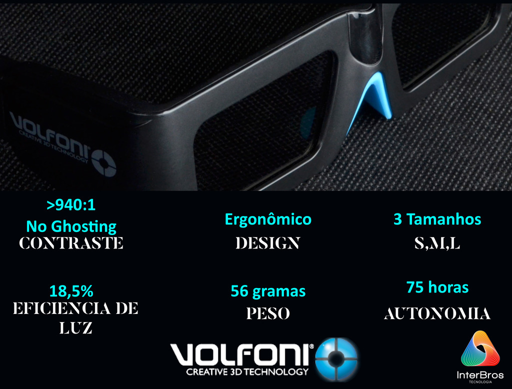 Volfoni Active Edge RF VR 3D Glasses on internet