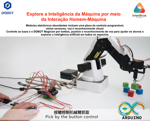 Dobot Basic AI Kit , for Magician Robotic Arm , Kit Básico de IA , Acessório Educacional , +8 anos na internet