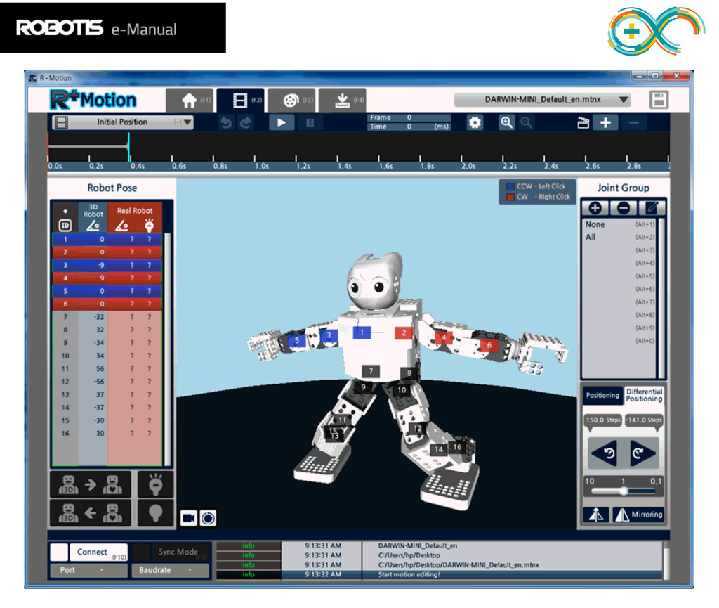 ROBOTIS MINI , ARDUINO , Humanoid Robot Developer Kit , Educacional , Idade 10+ - comprar online