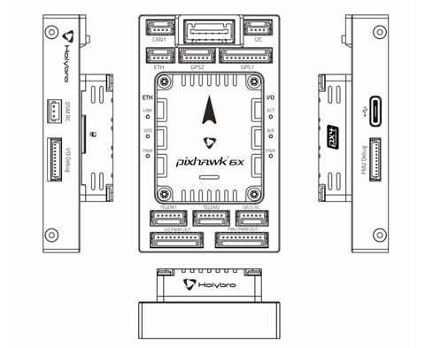 Holybro Pixhawk Baseboards , 18117 - Loja do Jangão - InterBros