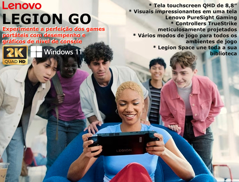 Lenovo Legion Go Handheld Gaming System 1 TB 83E1001YUS - comprar online
