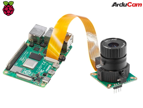 Arducam CS-Mount Lens Kit for Raspberry Pi HQ Camera (Type 1/2.3), 6mm to 25mm Focal Lengths, 65 to 14 Degrees, Telephoto, Wide Angle, Pack of 5 , LK004