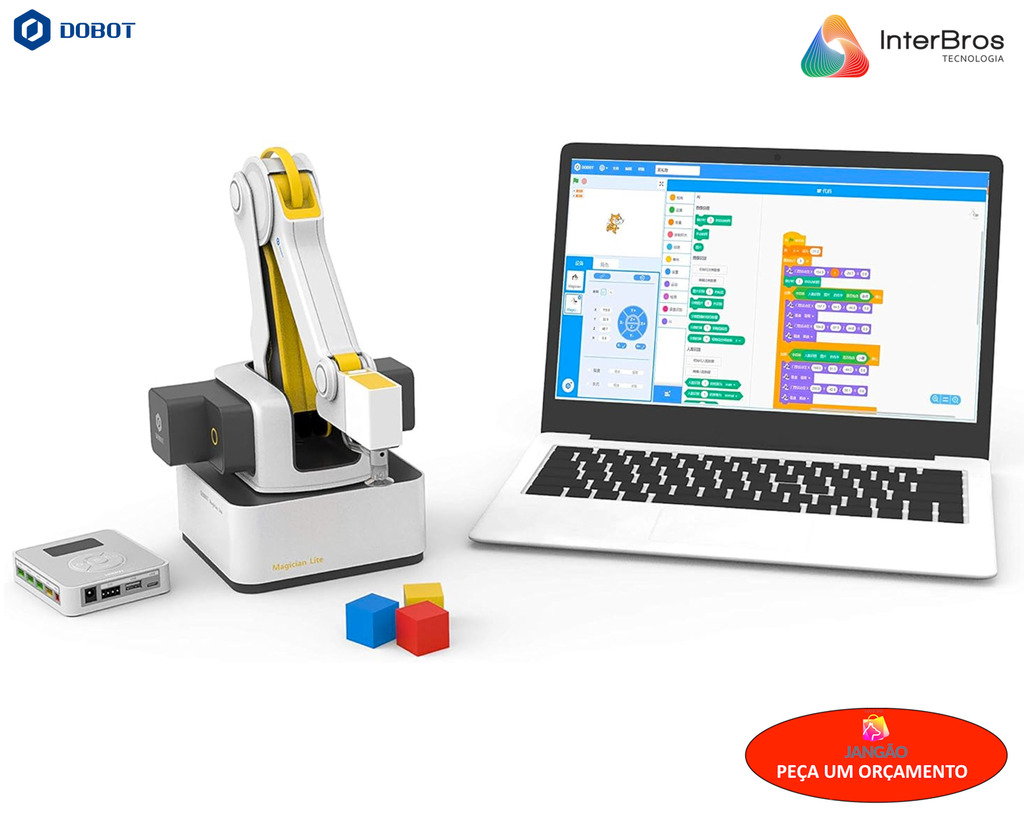 Dobot Magician Lite Robotic Arm , Stem Education , Braço Robótico Educacional , +8 anos - online store