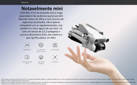 DJI Mini 3 Pro + DJI RC Fly More Combo Plus l Drone & UAV - loja online