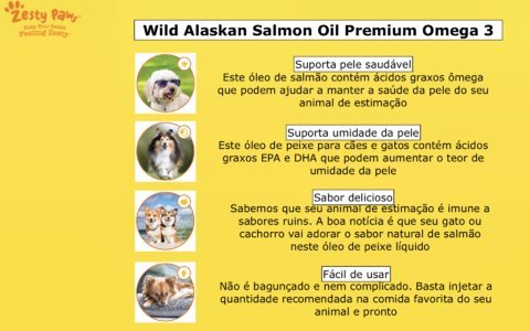 Zestypaws Suplemento Puro Omega3 Salmão Alaska Cães Gatos 946 Ml - Loja do Jangão - InterBros