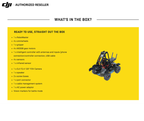 DJI RoboMaster EP Core - buy online