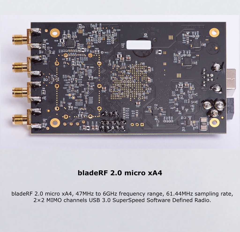 Nuand bladeRF 2.0 micro xA4 | BRFM-XA4 na internet