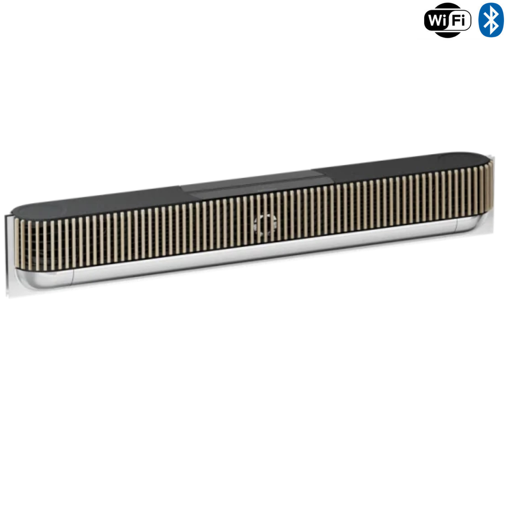 Bang & Olufsen Soundbar Theater l Soundbar Inteligente l Rack Motorizado l WiFi & Bluetooth l Poderosíssima Potência 800W l Chromecast & Google Assistant Integrados l Compatível com Apple 2 & Spotify Connect l Recomendado para áreas de 10m² até 60m²