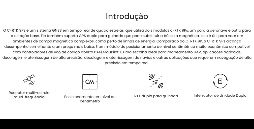 CUAV C-RTK 9P l C-RTK 9Ps l Positioning Module | High Precision GPS Drone Hardware PX4 APM en internet