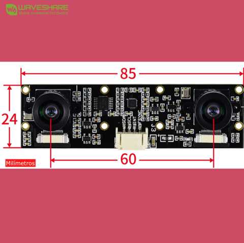 Nvidia Jetson Nano Developer Kit B01 + Waveshare Binocular Camera Depth Stereo Module 8MP en internet