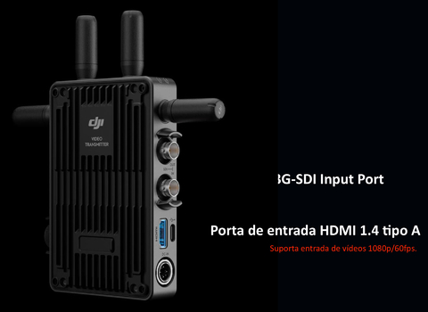 DJI Wireless Video Transmitter + 2 Baterias WB37 + Charging Hub + High-Gain Antennas CP.RN.00000180.01 - Loja do Jangão - InterBros