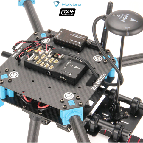 Holybro PX4 Development Kit X500 v2 Kit , Controlador de voo Pixhawk 6C ou Pixhawk 6X , GPS M10 , 30188 , 30190 on internet