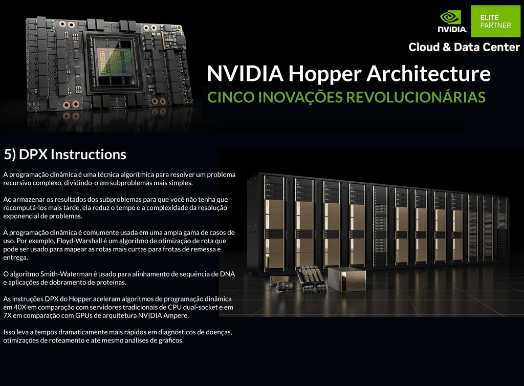 NVIDIA HGX H100 Delta-Next 640GB SXM5 Air Cooled Baseboard , Hopper Architecture , 935-24287-0000-000 - Loja do Jangão - InterBros