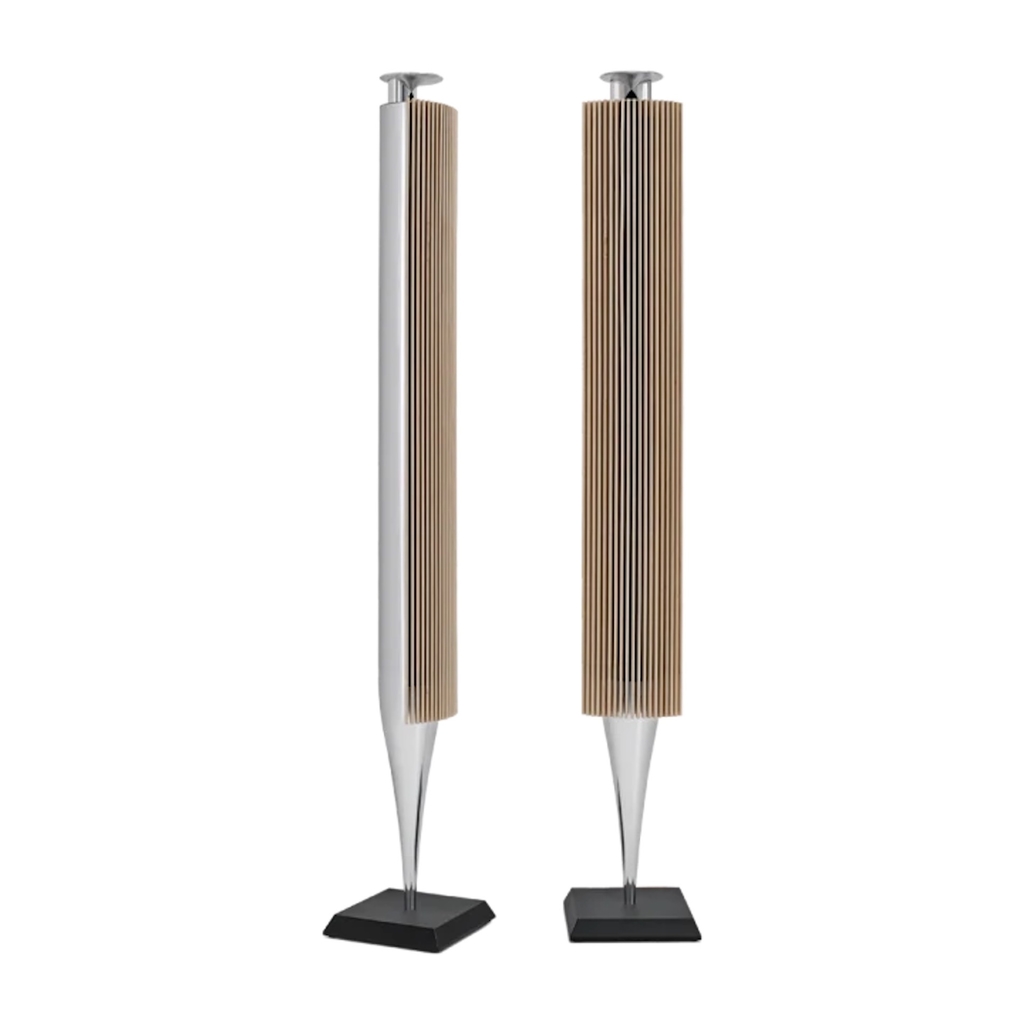 Bang & Olufsen Beolab 18 l Light Oak l Iconic Wireless Stereo Speakers for Home Cinema l Pillar of Luxury Sound l Adaptive Bass Linearization​ l Acoustic Lens technology l Aparências Elegantes l 320 Watts l Wi-Fi & Bluetooth l Chromecast & Google Assistant Integrados l Compatível com Apple 2 & Spotify Connect l Recomendado para áreas de 10m² até 40m² - Loja do Jangão - InterBros