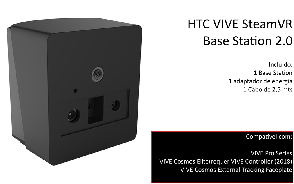 HTC VIVE Pro 2 Headset l Resolução 5K l Taxa de 120 Hz l Campo visão 120° l 99HASW001-00 on internet