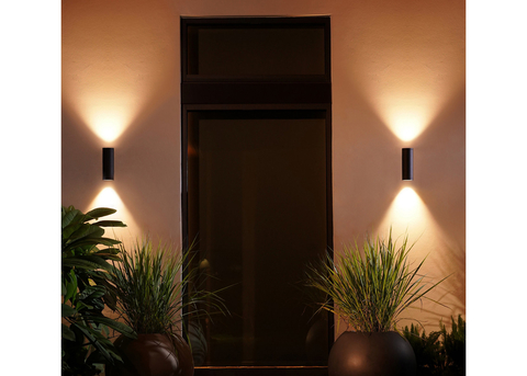 Philips Hue White & Color Ambiance Appear Outdoor Wall | Luminária Arandela de Parede | Compatível com Alexa, Apple Homekit & Google Assistant | Requer Hue Bridge - loja online