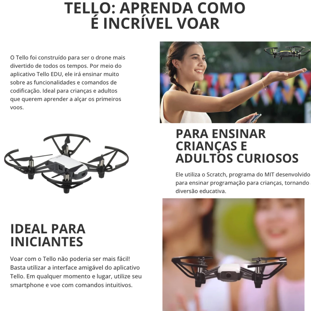 Drone tello hot sale scratch