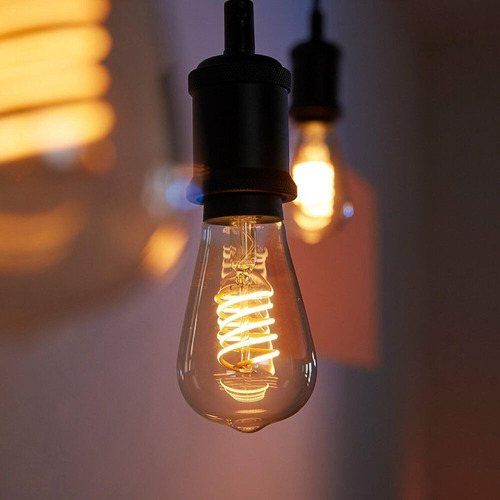 Lâmpada Philips Hue Filamento Edison ST19 Bluetooth Retrô Vintage em  Promoção na Americanas